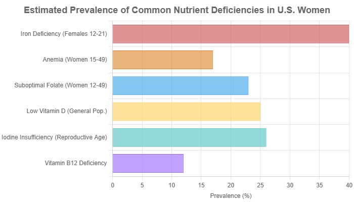 estimated-prevalence-of-common-nutrient-deficiencies-in-us-women