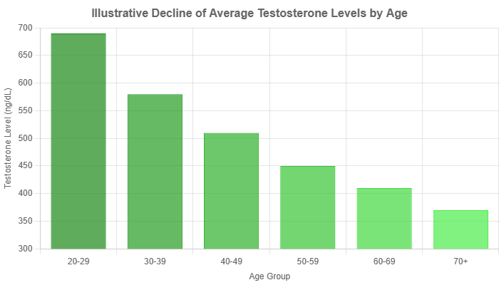 illustrative-decline-of-average-testosterone-levels-by-age